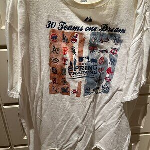 BASEBALL SPRING TRAINING T SHIRT, XL